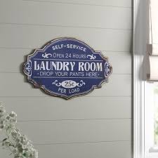 Each retail item has been carefully chosen exclusively for 2xl and denotes. Belmont Laundry Room Wall Decor Reviews Birch Lane