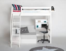 There are so many great things about loft beds that have desks underneath that it is so easy to entice a mother to run and buy the first one that catches. Loft Bed With Desk And Couch Underneath Cheaper Than Retail Price Buy Clothing Accessories And Lifestyle Products For Women Men
