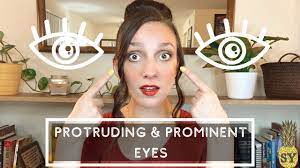 makeup for protruding eyes how to