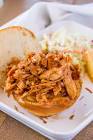 barbecue pulled chicken sandwiches