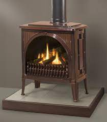 Free Standing Ventless Gas Fireplace