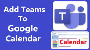 add teams meeting to google calendar