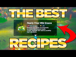 breath of the wild best recipes and