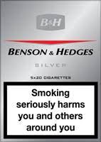 benson hedges silver cigarettes
