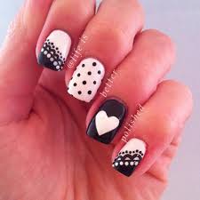 These nice white and black nail designs will give you endless inspirations. 50 Best Black And White Nail Designs Stayglam