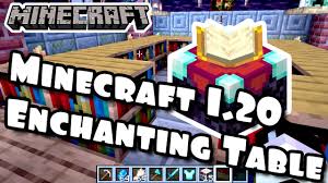 how to make a minecraft 1 20 enchanting