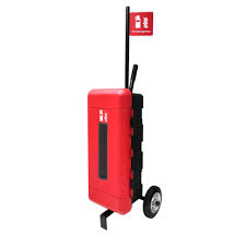 cabinet for portable fire extinguisher