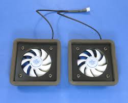 receiver or lifier cooling fans with