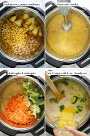instant pot vegan corn chowder 30