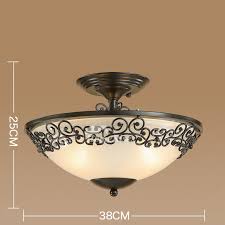 Ceiling light fixtures are the perfect lighting solution for kitchens, bedrooms, hallways and bathrooms. Rustic Ceiling Lights Semi Flush Mount Kitchen Drum Vintage Glass Iron