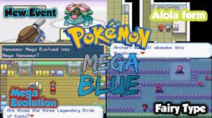 Pokemon Mega Blue Download, Cheats, Walkthrough on PokemonROMHacks.com