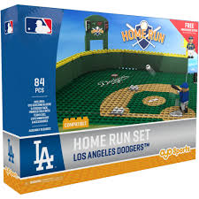 Lego baseball stadium, with field, stands, dugouts, concession stand, ticket booth and fan sports koppa coliseum is the new stadium of the milwaukee brewers. Los Angeles Dodgers Oyo Sports Home Run Derby Set No Size Walmart Com Walmart Com