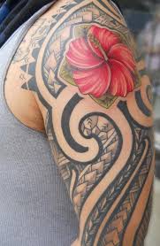 Tribal hawaiian tattoo on shoulder. 70 Awesome Tribal Tattoo Designs Cuded