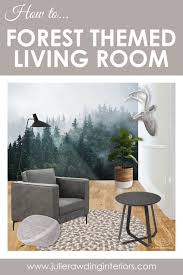 forest themed living rooms