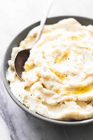 garlic sour cream mashed potatoes