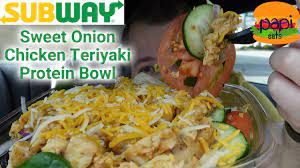 subway sweet onion en teriyaki