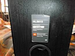 jbl hls615 empty speaker cabinet ebay