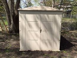 inter loc outdoor resin storage shed