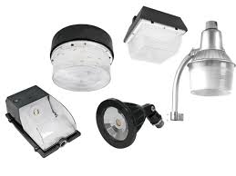 Outdoor Lighting Fixtures Led Canopy Flood Lights And Wall Packs