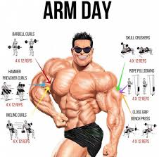 Bigger Arm Day Healthy Fitness Workout Plan Training Arms Yeah We