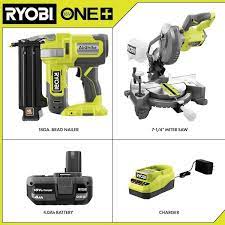 ryobi one 18v cordless 2 tool combo