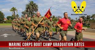 graduation dates usmc marine corps boot
