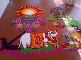 On the sacred day when festivity of pongal starts, all the family members together draw the kolam with plain or colored rice flour and parallel straight lines are. Mattu Pongal Kolam Rangoli Kolam à®ª à®™ à®•à®² à®© à®ª à®¤ à®‰à®™ à®•à®³ à®µ à®šà®² à®µà®£ à®£à®®à®¯à®® à®• à®• à®® à®• à®²à®™ à®•à®³ à®‡à®¤ Best Pulli Vacha Pongal Kolam Designs With Dots Samayam Tamil