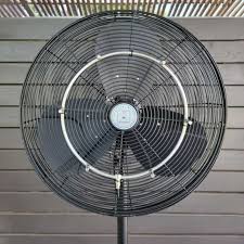 Misting Fan System With Outdoor Fan