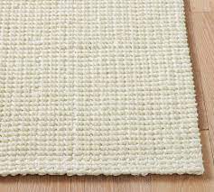 chunky wool jute rug pottery barn