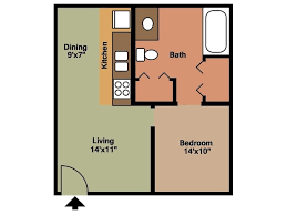 Bathroom 1 Bed Apartment Southwinds