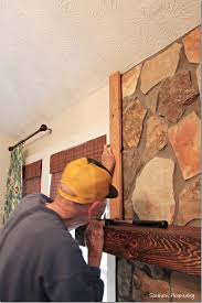 Adding Planks To A Fireplace Mantel