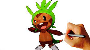How to draw Chespin from Pokemon X Y 6 Gen easy step by step drawing -  YouTube