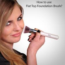 Synthetic bristles will keep the liquid foundation on your skin, exactly where it's supposed to be. How To Use Flat Top Foundation Brush Flat Top Foundation Brush Foundation Brush Top Foundations