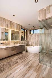 25 Wood Tile Showers For Your Bathroom