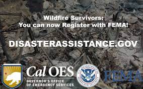 2 all hazards preparedness guide table of contents cover photos: Wildfire Survivors Can Register With Fema For Assistance Cal Oes News