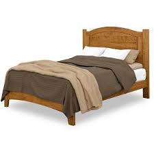 Great Miami Solid Wood Panel Bed From