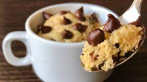 This chocolate chip mug cookie can be made and cooked in less than 5 minutes! 1 Minute Microwave Cookie Perfect Cookie In A Mug Em S Kitchen Youtube