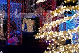 holiday light displays and shows in
