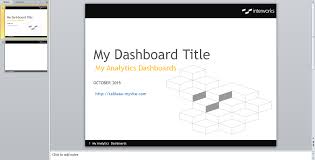 Exporting Tableau Dashboards To Powerpoint Interworks