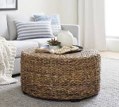 Woven 35 5 Abaca Round Coffee Table