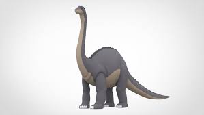 Grandma Longneck 3D Модель in Динозавр 3DExport