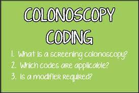 coding colonoscopies