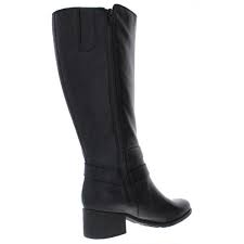 Naturalizer Womens Dale Wc Leather Riding Riding Boots