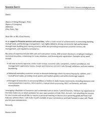 Financial Services Professional Cover Letter