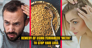 use fenugreek methi to stop hair loss