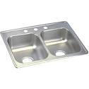 Top mount stainless steel sink
