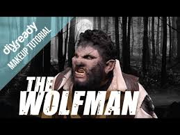 the wolfman halloween makeup you