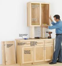 how to build a wall cabinet with doors