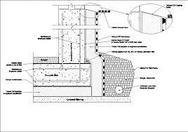 External Wall Waterproofing In Autocad