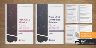 Gcse Physics Equations Revision